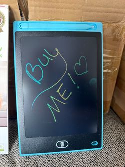 Blue writing pad