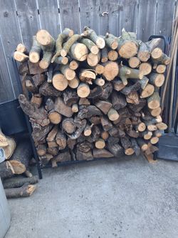 Fire Wood! Only! (**Rack not included**)Must GO! PRICED TO SELL