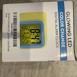 Digital alarm Clock-Color Changing
