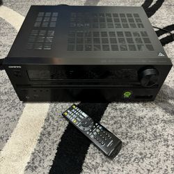 Onkyo TX-NR737 7.2 Ch AV Receiver HDMI 4K THX Wi-Fi Bluetooth Black Surround