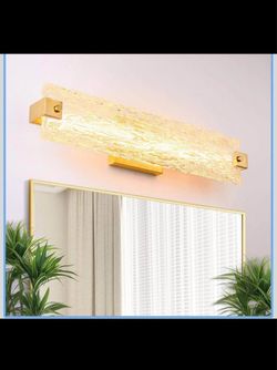 LED lamp for brushed gold bathroom 24.4 inch 15 W