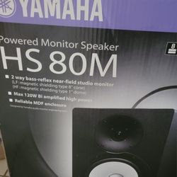 Yamaha HS 80M Powered Monitors 