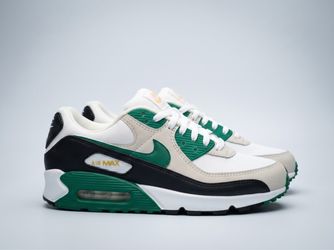 Nike Air Max 90 Men's Size 9.5 White Black Malachite Green