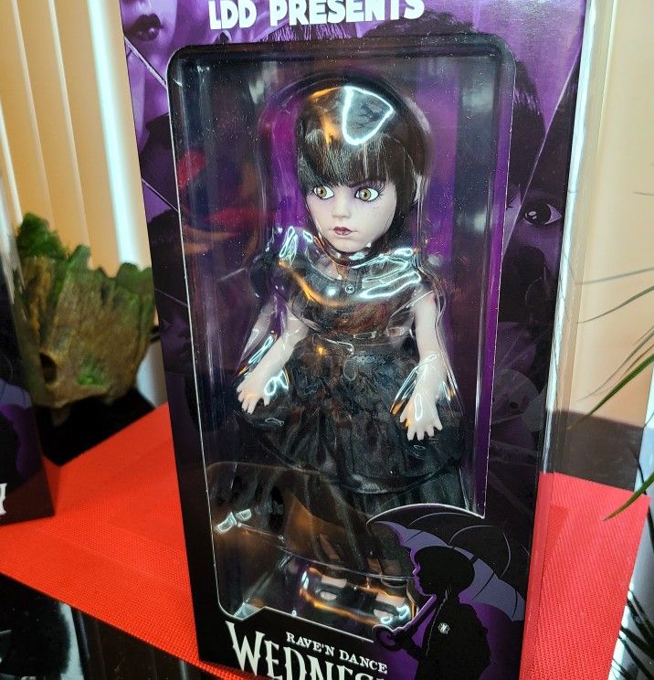 LDD Presents Wednesday Addams Dancing Living Dead Doll Mezco