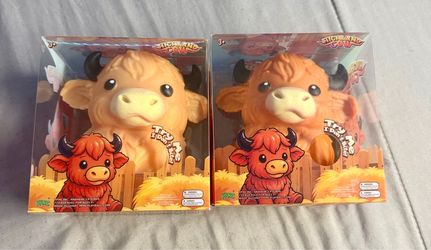 highland cow squishy