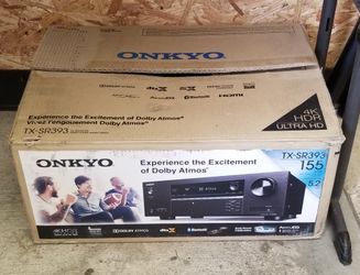 Onkyo Receiver With Bluetooth and Remote