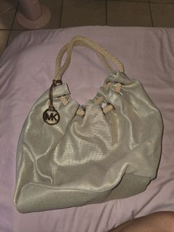 Michael Kors Large Metallic Tote Bag