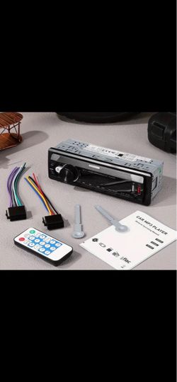 Single DIN Car MP3 Player Head Unit