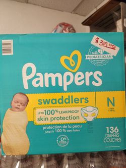 Pampers swaddlers