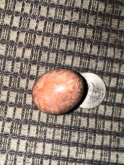 Mauve colored egg
