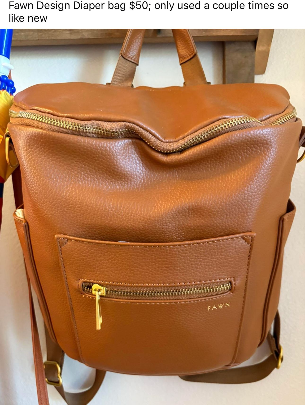 Fawn design Diaper Bag