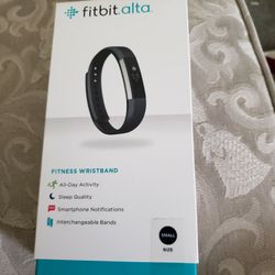 New - Fitbit Alta - Black - Small