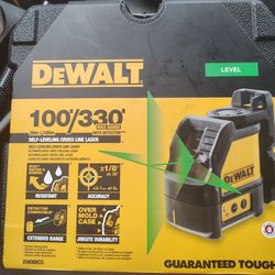 DeWalt Green Laser Level 