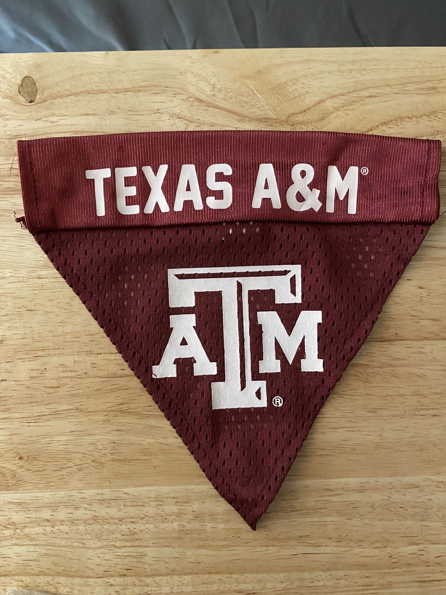 Small Texas A&M Dog Bandana