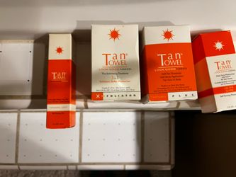 Tan Towels.   NEW IN BOX