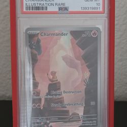 151 Pokemon Charmander 168 PSA 10