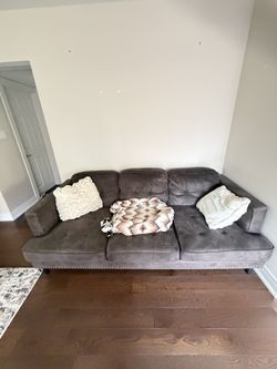 3 Piece Sofa and Love Seat Set With Ottoman