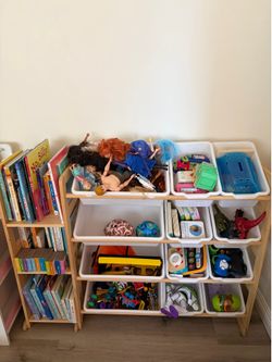 Toy storage organizer