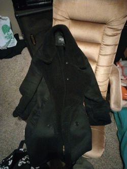 Guess suede coat XXL