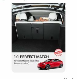 Tesla Model Y rear seat cover