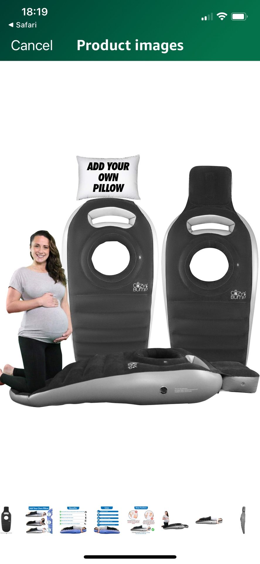 Cozy Bump Pregnancy Pillow