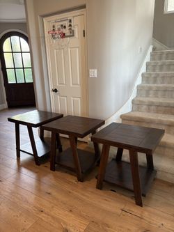 Solid Wood Side Tables