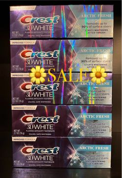(PACK OF 3) CREST 3D WHITE TOOTHPASTE