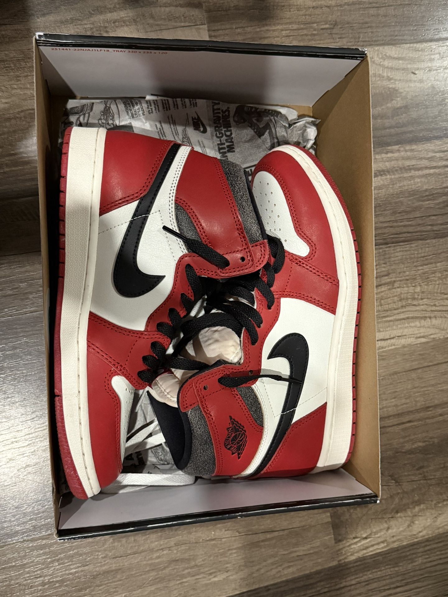 Jordan 1 Chicago Lost and Found