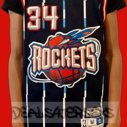 Hakeem Olajuwon Rockets NBA Jersey
