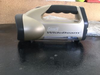 Coleman wide beam flashlight