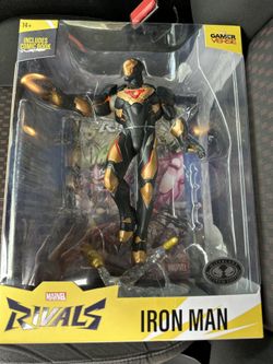 McFarlane Marvel Rivals Iron Man PLATINUM EDITION CHASE Black & Gold 1:6 Statue