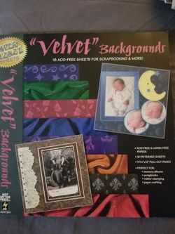 12" x 12" 'Velvet' Backgrounds