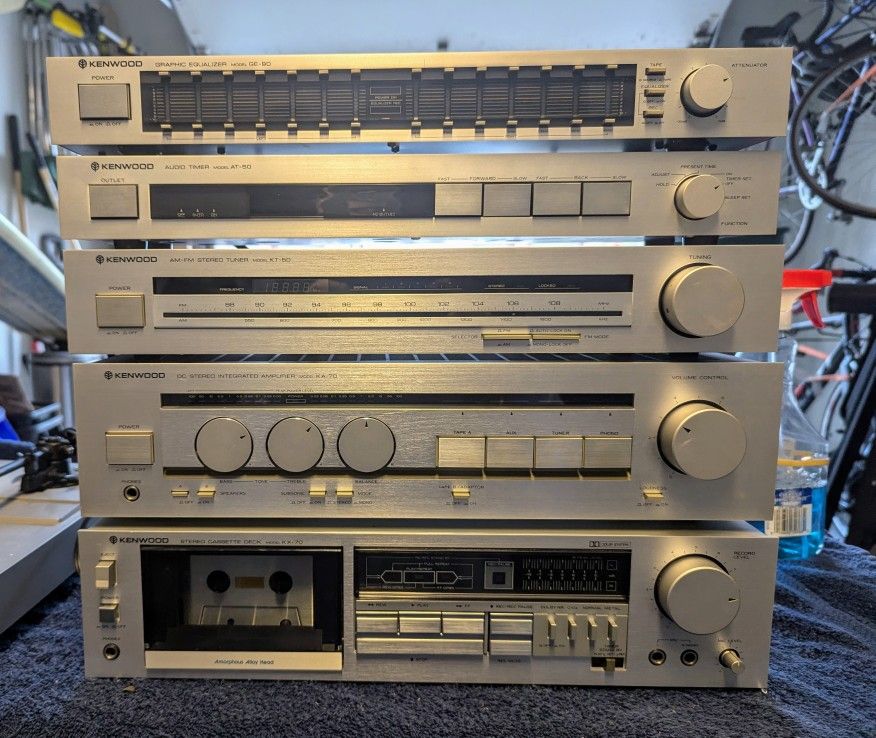 Kenwood Classic Stereo System