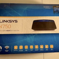 Lynksys N750 Dual Band Smart WiFi Router