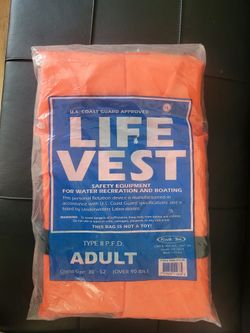 Kwik Tek adult-sized Type II Life Jacket