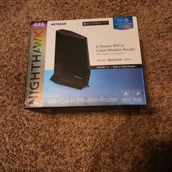 Netgear Nighthawk Cable Modem Router CAX30