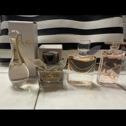 Mini Perfumes  ,Dior, Burberry ,Lancôme 