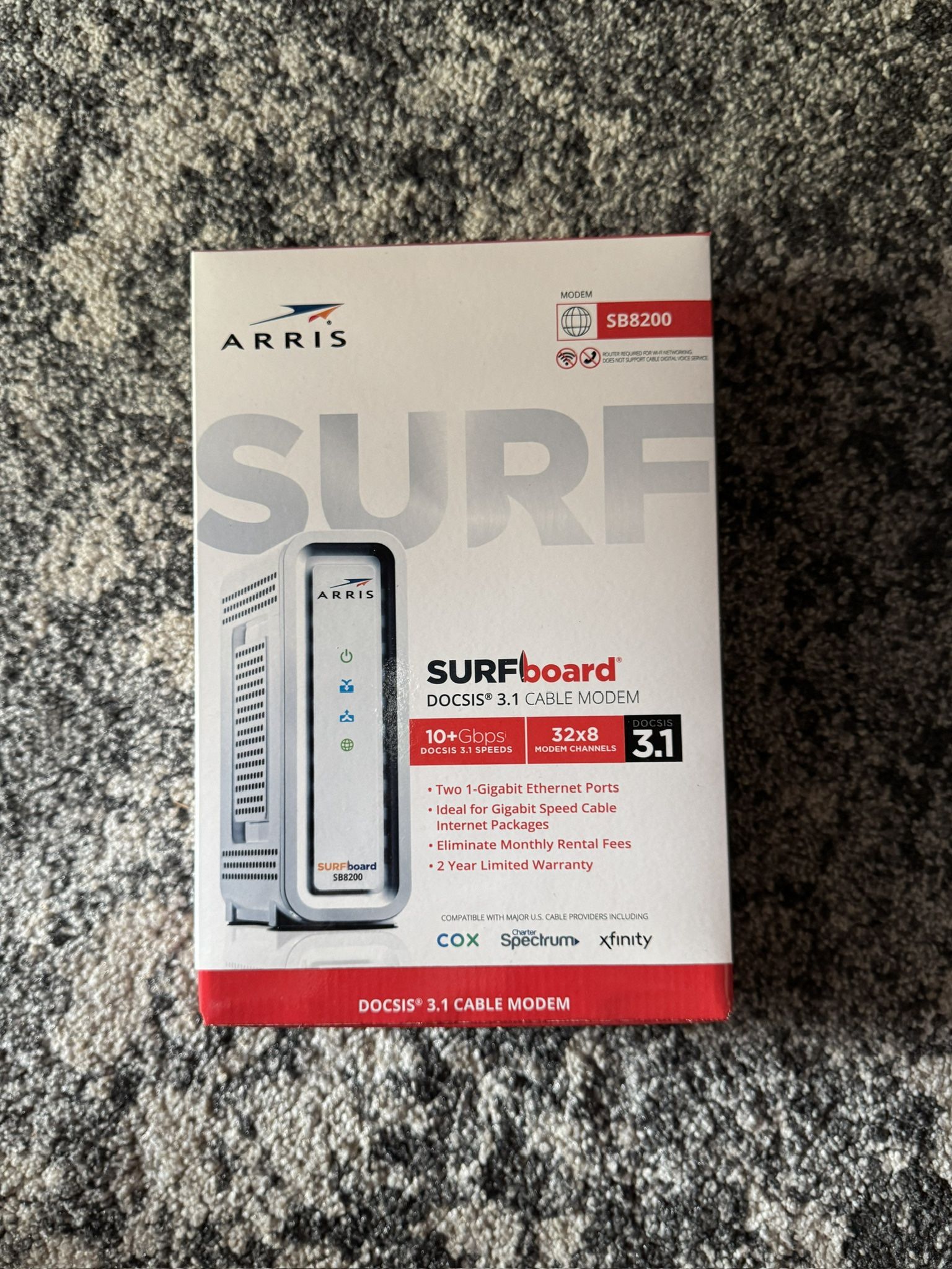 Arris SB8200 (Cable Modem)