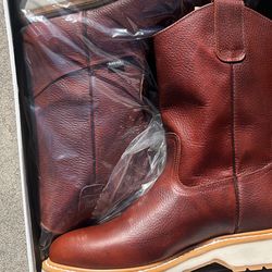 brand new work boots in box size 10 and 9 available 