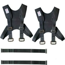 NEW! Nylon Furniture Moving Straps w/ Sponge Vest, Shoulder Lifting Straps 2 Person set, 800 lb load