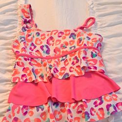 Girls Swimsuit Top Size 8 Justice ❤️😍