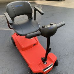 4 Wheel Scooter, Red