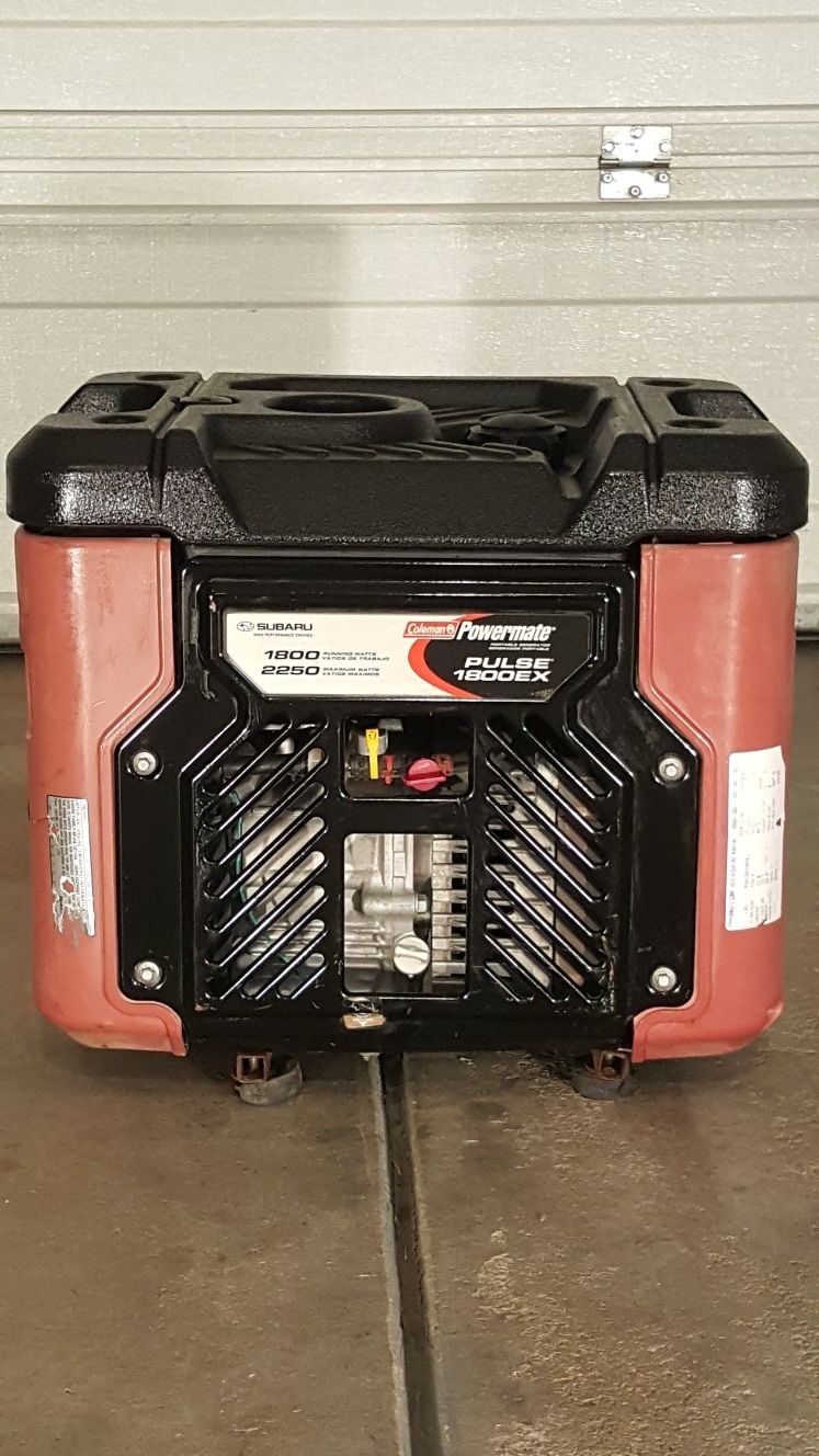 Coleman Powermate Pulse 1800 EX Generator For Sale In