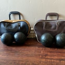 Bocce Ball Sets with Carrying Case