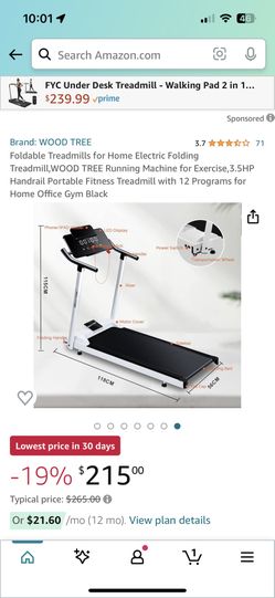 Wood Tree Treadmill