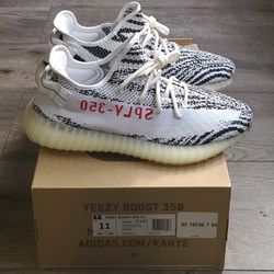 Zebra Yeezy 350 Sz11