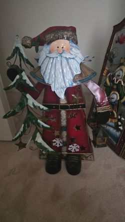 Metal Santa Clause