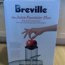 Breville The Juice Fountain Plus With Whole Fruit Feed Chute