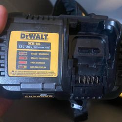 New DeWalt 20V MAX DCB1106 20 V Lithium-Ion 6 Amp Battery Charger 1 pc