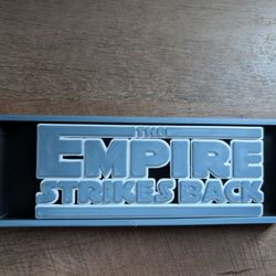 Star Wars Empire Strikes Back Logo Sign 